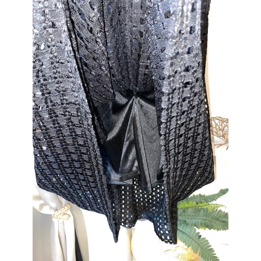 NWT 7th Avenue Design Studio New York & Company size 8 $55 Black Lined Skirt - Picture 4 of 12